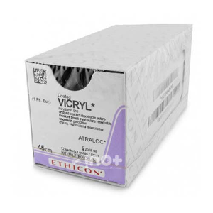 (4) Vicryl 바이크릴 Violet 12개/팩 또는 36개/팩 에치콘 흡수성 *규격선택*