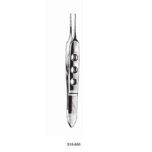 SPICA BISHOP-HARMON Dressing Forceps 8.6cm fine cross serrated tips 0.5mm wide 드레싱포셉 #S18-866