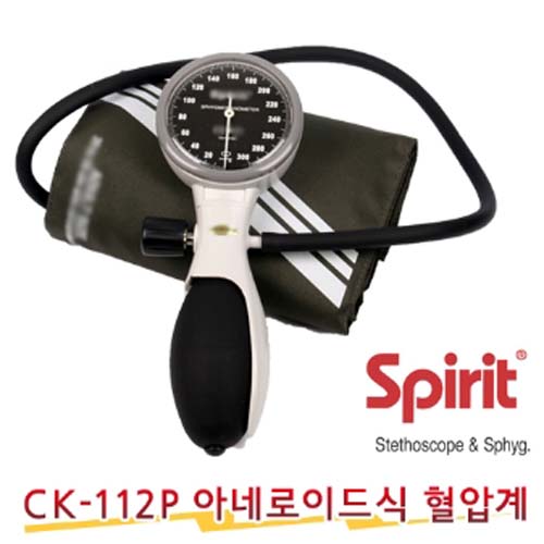 Spirit 혈압계 메타 CK-112P 고급형 아네로이드(휴대용) 스피리트