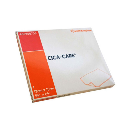 (2) S&amp;N 시카케어 CICA-CARE 12cmX15cm Adhesive Silicone Gel Sheets  ★ 5팩/박스